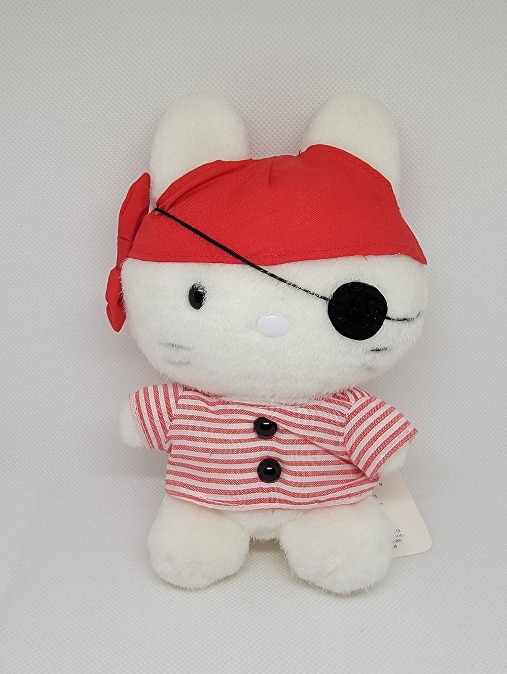 NWT Sanrio Y2K 6” TWEE DEE DROPS PIRATE RABBIT 100 Plush Collection Plush Beanie